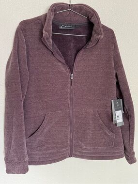 Free Country Women's Mauve Zip-Up Fleece Jacket
